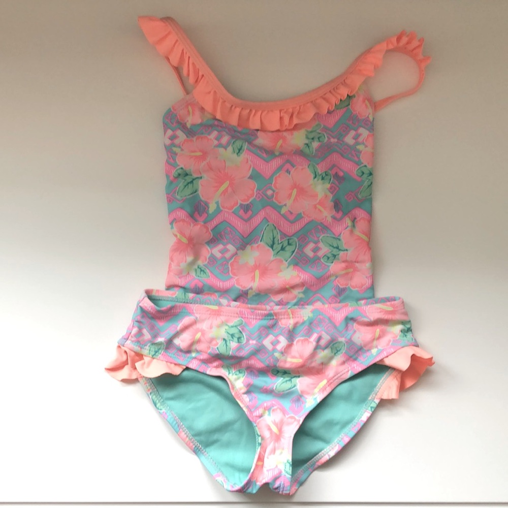 Girls 6x Arizona tankini NWOT